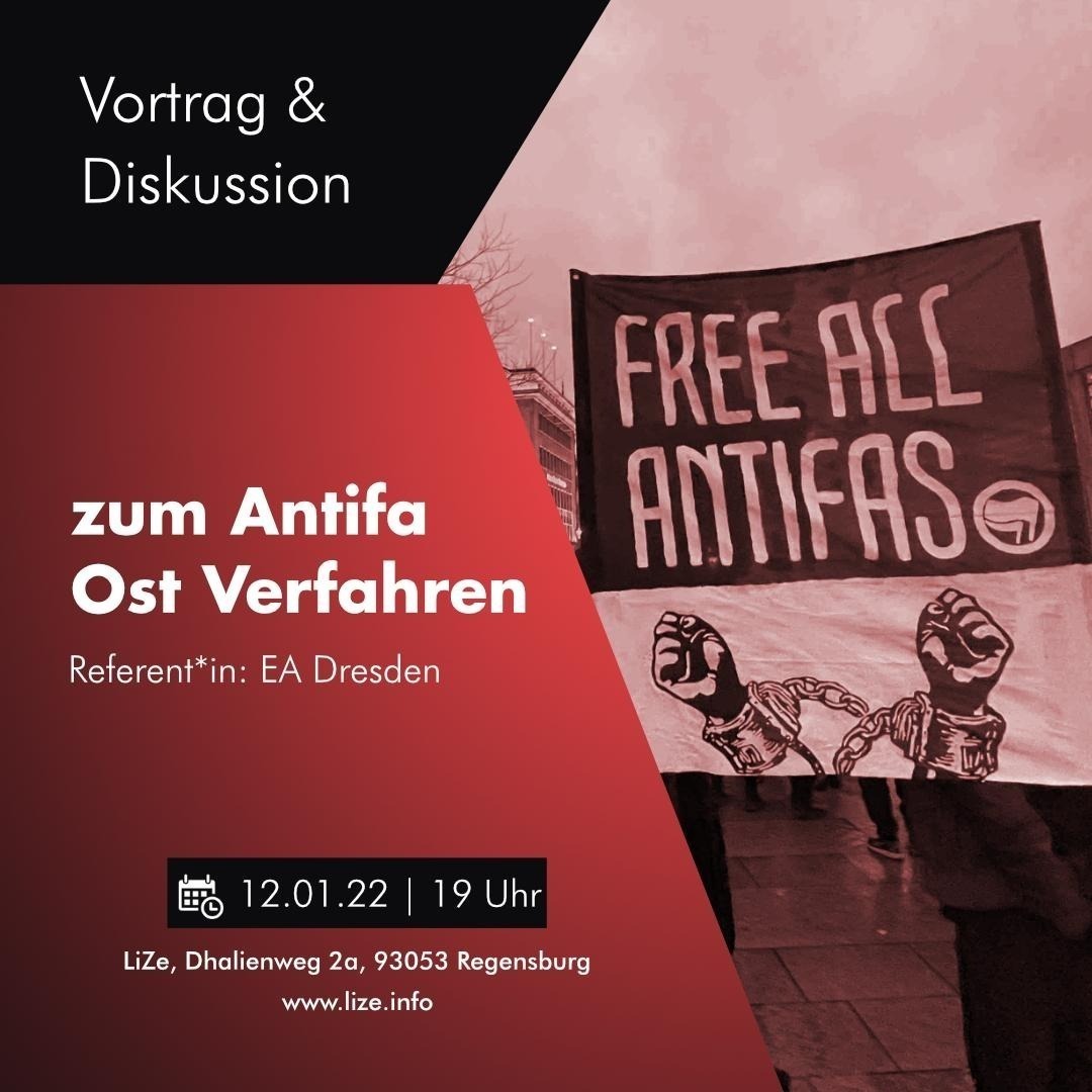 Vortrag zum Antifa Ost Verfahren
