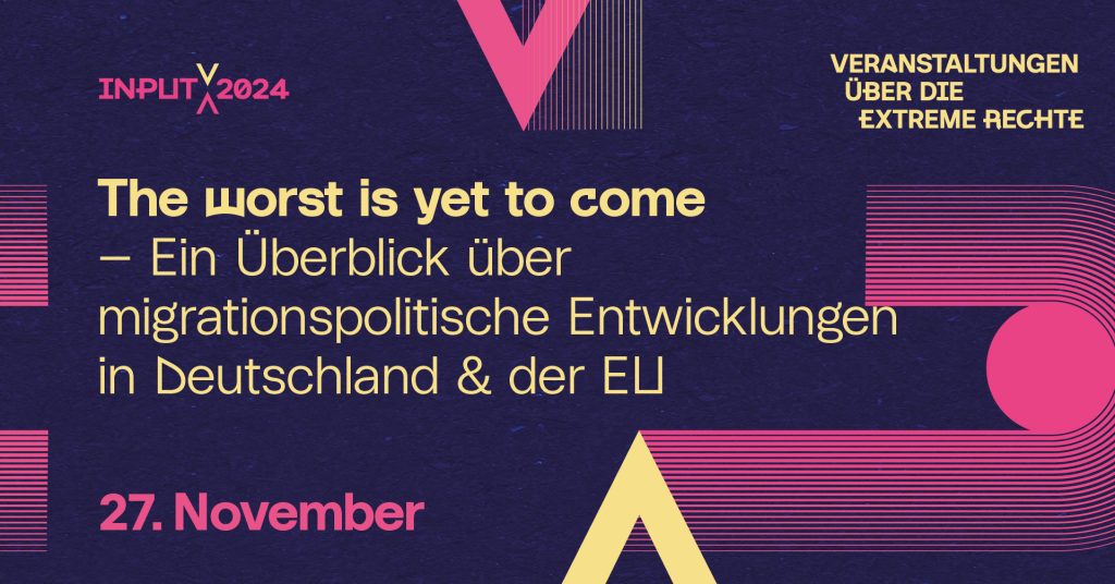 The worst is yet to come Ein Überblick Über Migrationspolitische Entwicklungen In Deutschland Und Der EU